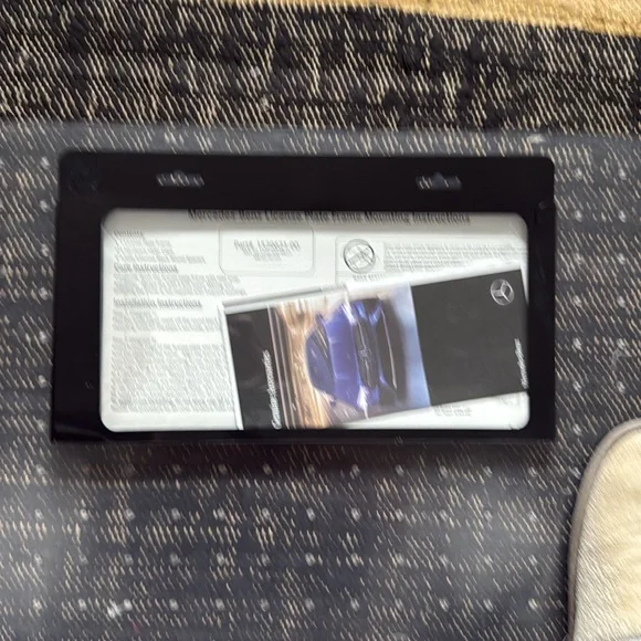 Mercedes-EQ License Plate Frame - Picture 2 of 2